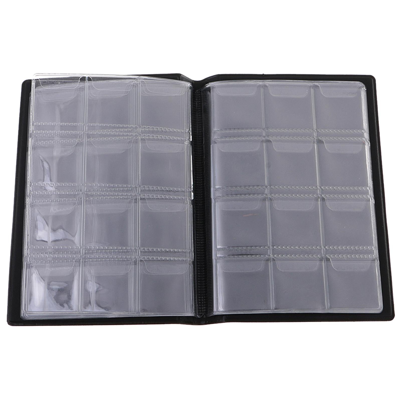 2Pcs 120 Holders for Penny Money Pocket Storage Coins Album Book Collectible