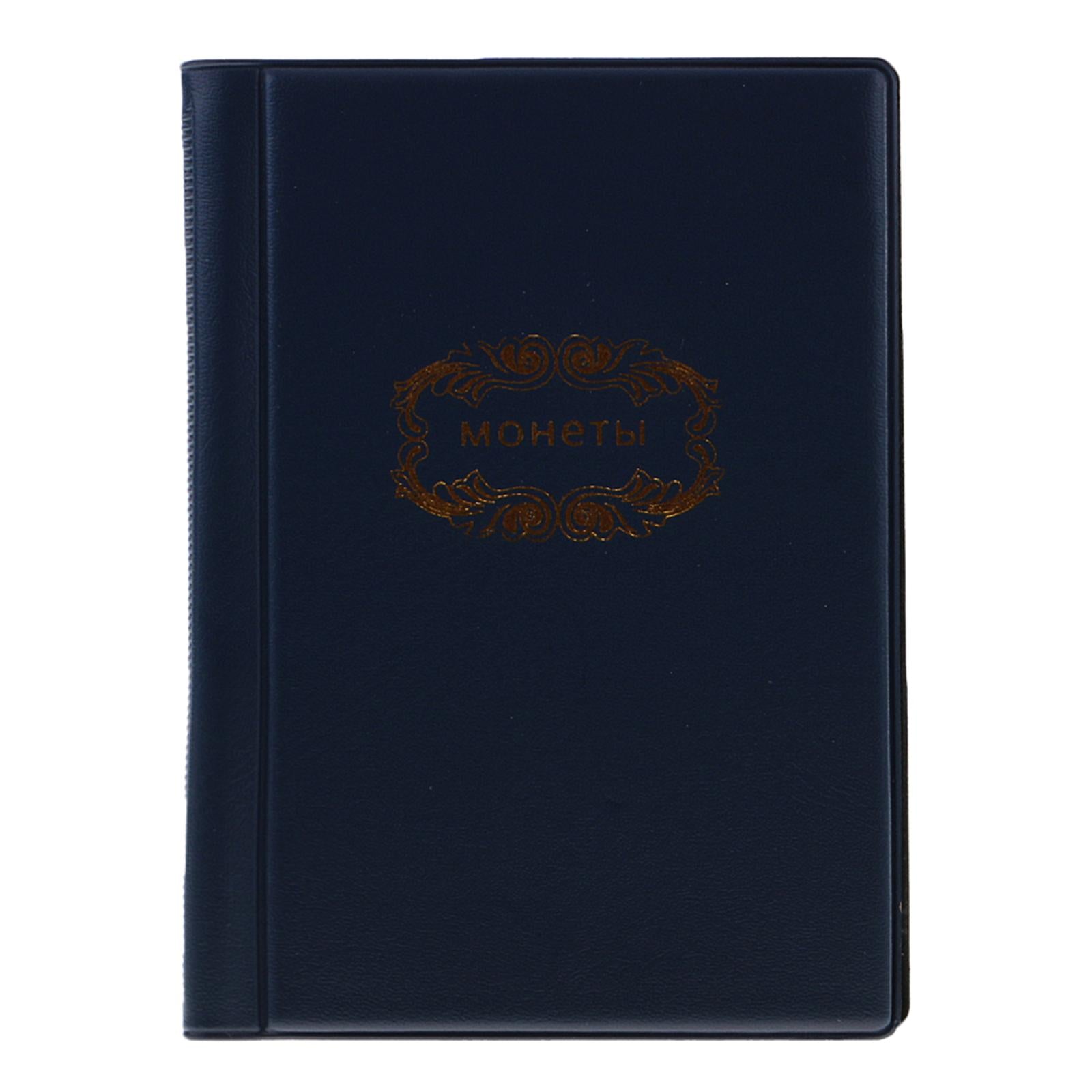 2Pcs 120 Holders for Penny Money Pocket Storage Coins Album Book Collectible