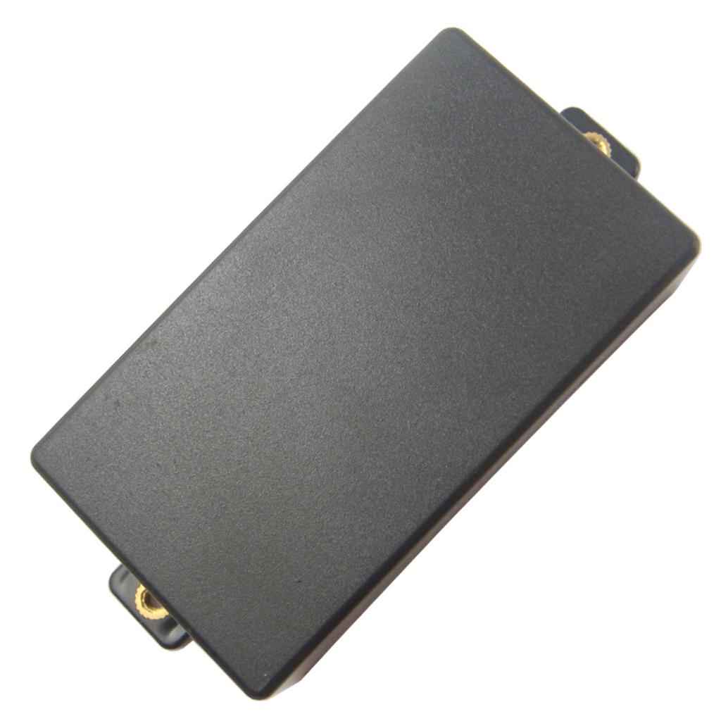 No Hole Closed Electric Guitar Pickup Humbucker Covers Double Coil Black