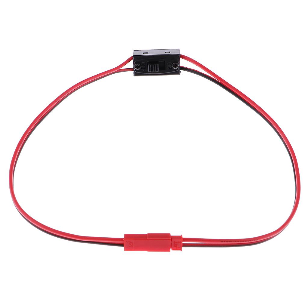 4xOn Off Switch Connector Plug JST Male Female Wire for RC Li-po Battery ESC