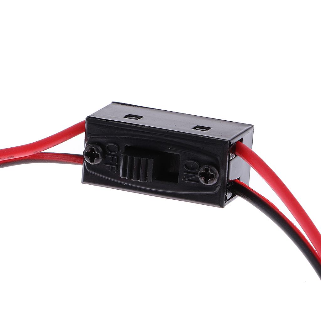 2xOn Off Switch Connector Plug JST Male Female Wire for RC Li-po Battery ESC