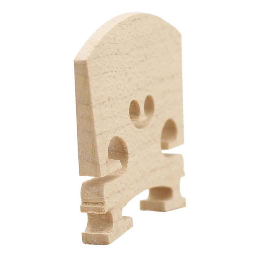 5PCS Maple Wood Violin Bridge for 4/4 Full Size Violin Replacement Durable