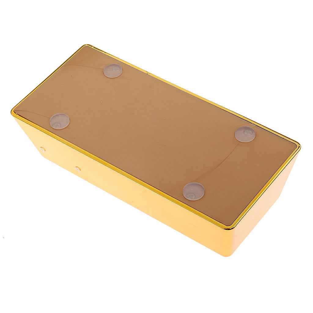 Fake Plastic Gold Bar Bullion Desk Table Office Decoration Fancy Dress Party