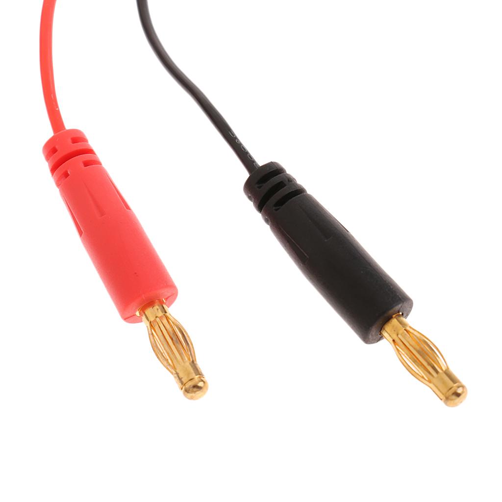 3x25cm JST to 4.0 Banana Plug Balance Charge Cable for RC Quadcopter Aircrafts