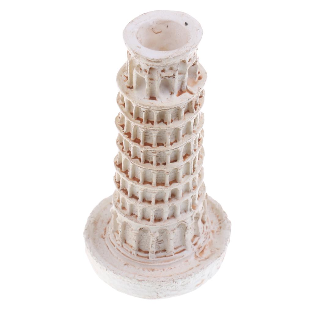 4xDIY Kit Resin Tower of Pisa Italy Building Model Scene for Diorama Landscape