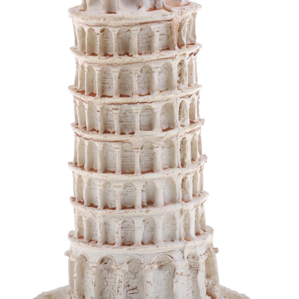 4xDIY Kit Resin Tower of Pisa Italy Building Model Scene for Diorama Landscape