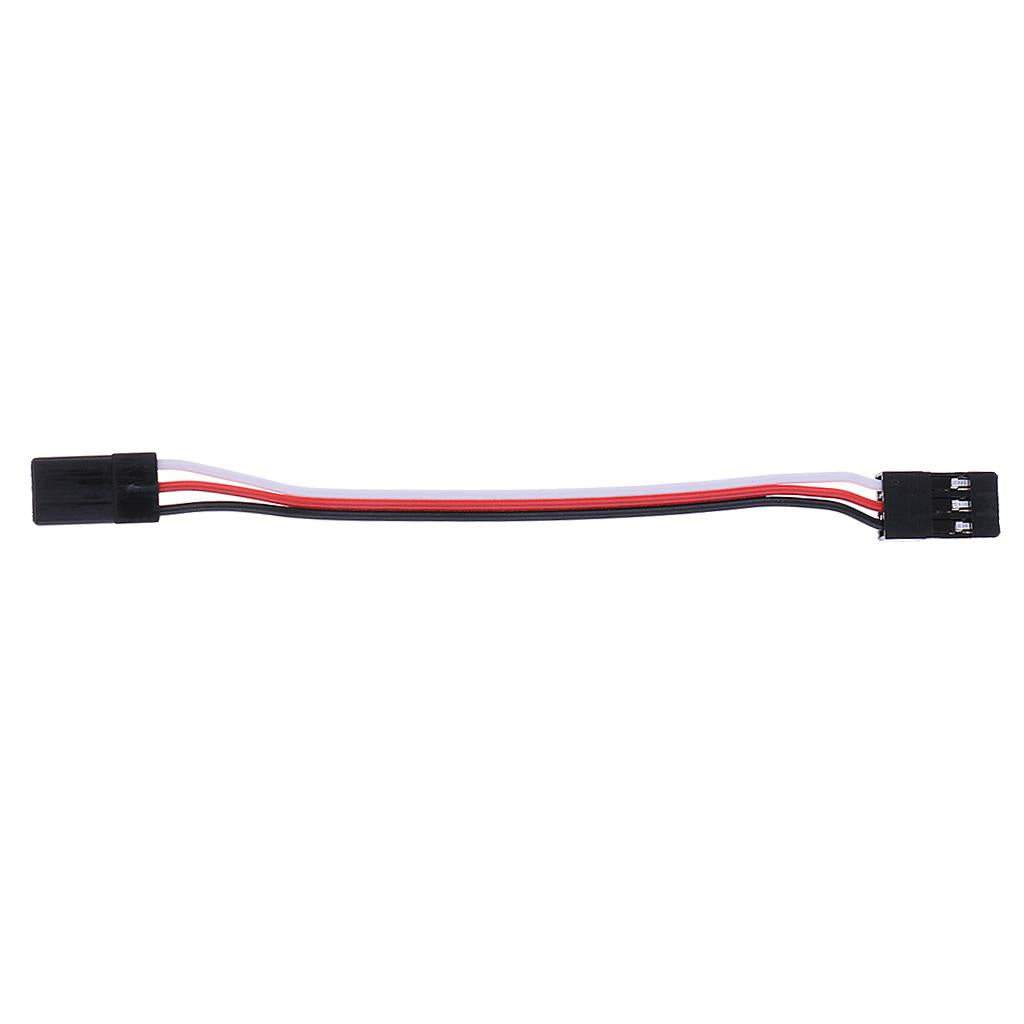 3x100mm RC Airplane Servo/Receiver Connect Cable Male to Male JR Extended Wire