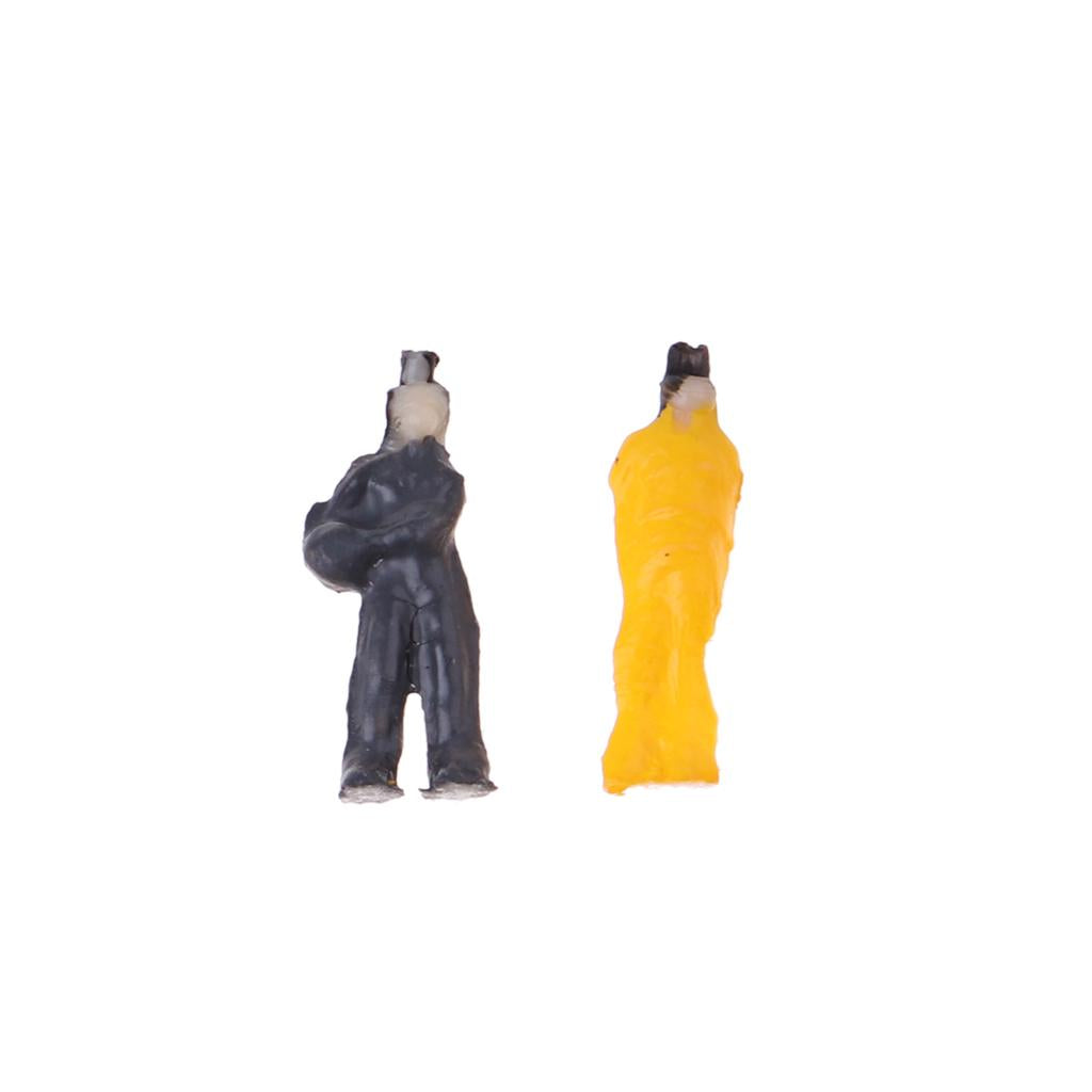2x1/200 Z Layout Model Train People Pasenger Action Figure Painted Street Toys