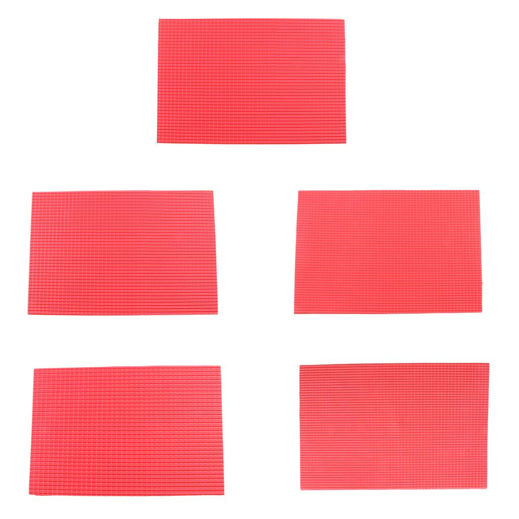 10 Pieces 1/25 Roof Tile Sheet Model Building Material Railway Architecture