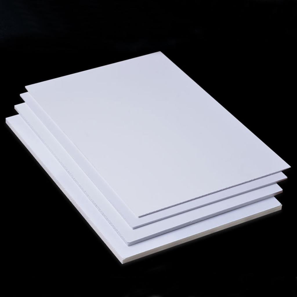 6 Pieces DIY PVC Sheets Foam Board Craft Model Building 200mm x 300mm x 5mm
