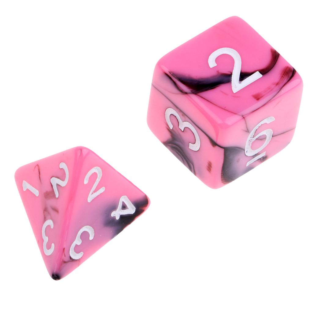 3x7 Pcs Polyhedral Dice Set for Dungeons and Dragons DND RPG Table Games A