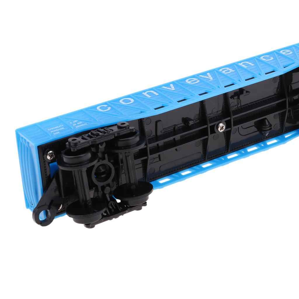1:87 Simulation Train Model Electric Track Freight Car Train Carriage Toy E