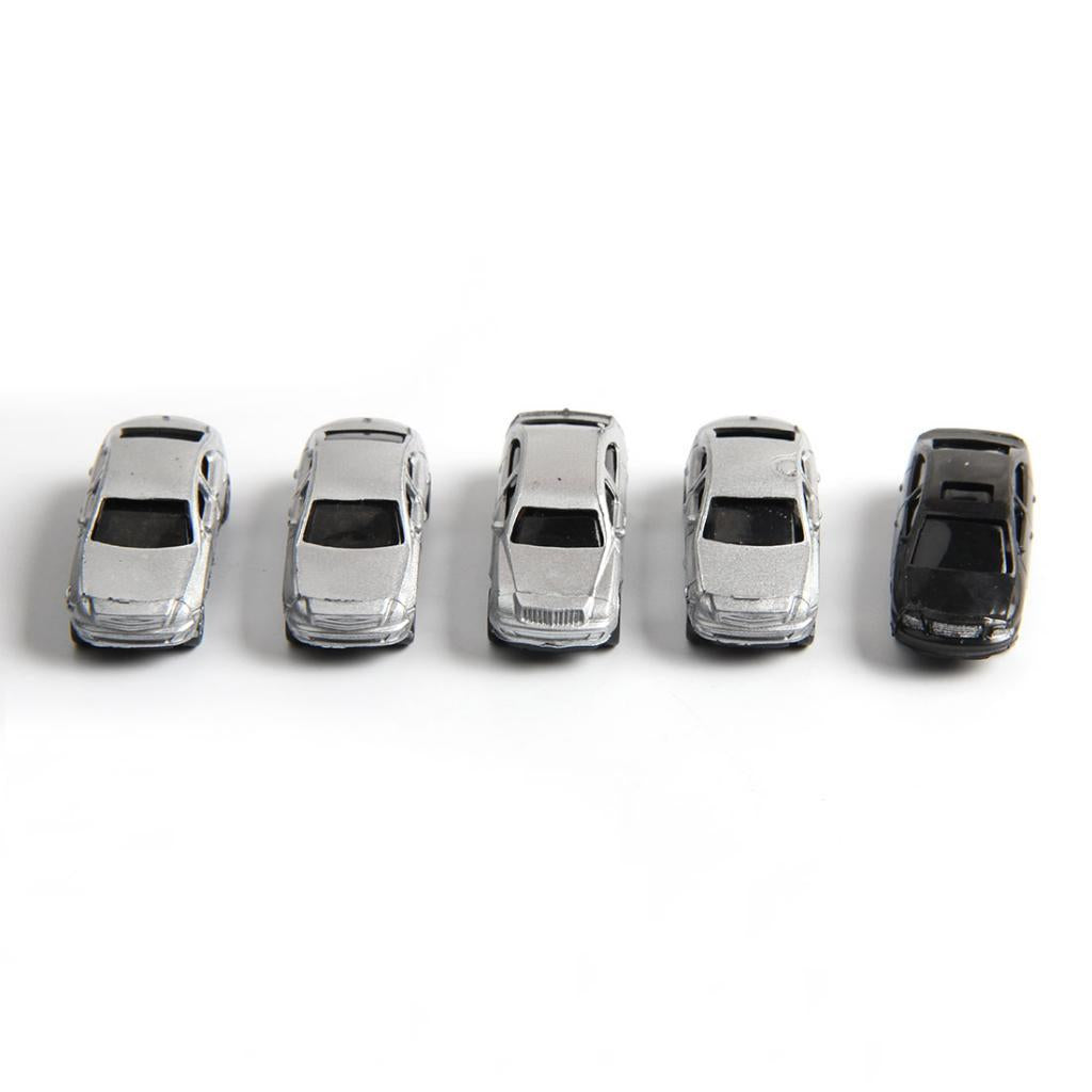 3x5 Pieces 1:100 Scale Car Model DIY Sand Table Building Model Material Scene
