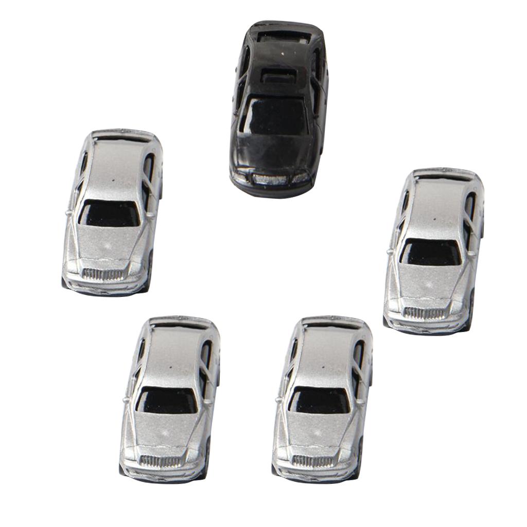 4x5 Pieces 1:100 Scale Car Model DIY Sand Table Building Model Material Scene