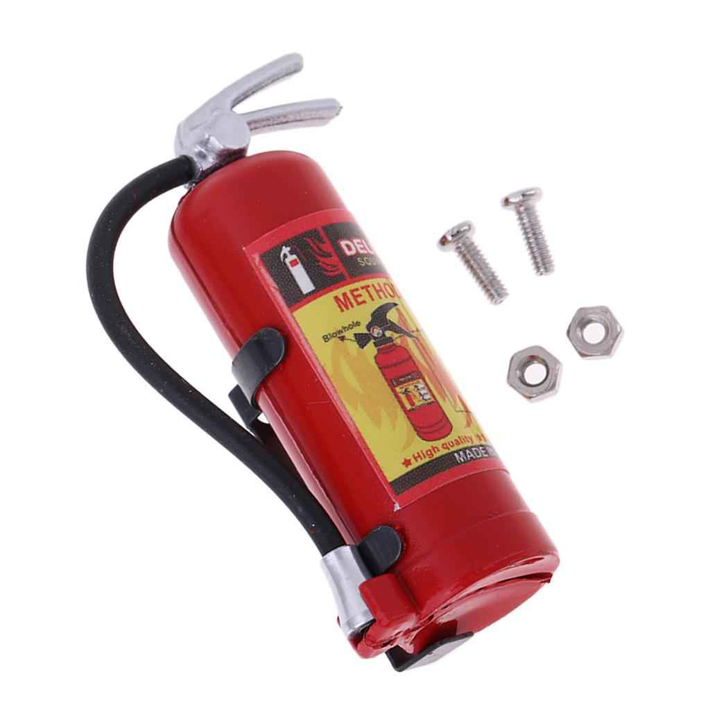 1/8 1/10 Scale Fire Extinguisher for Axial SCX10 D90 D110 RC DIY Accessory