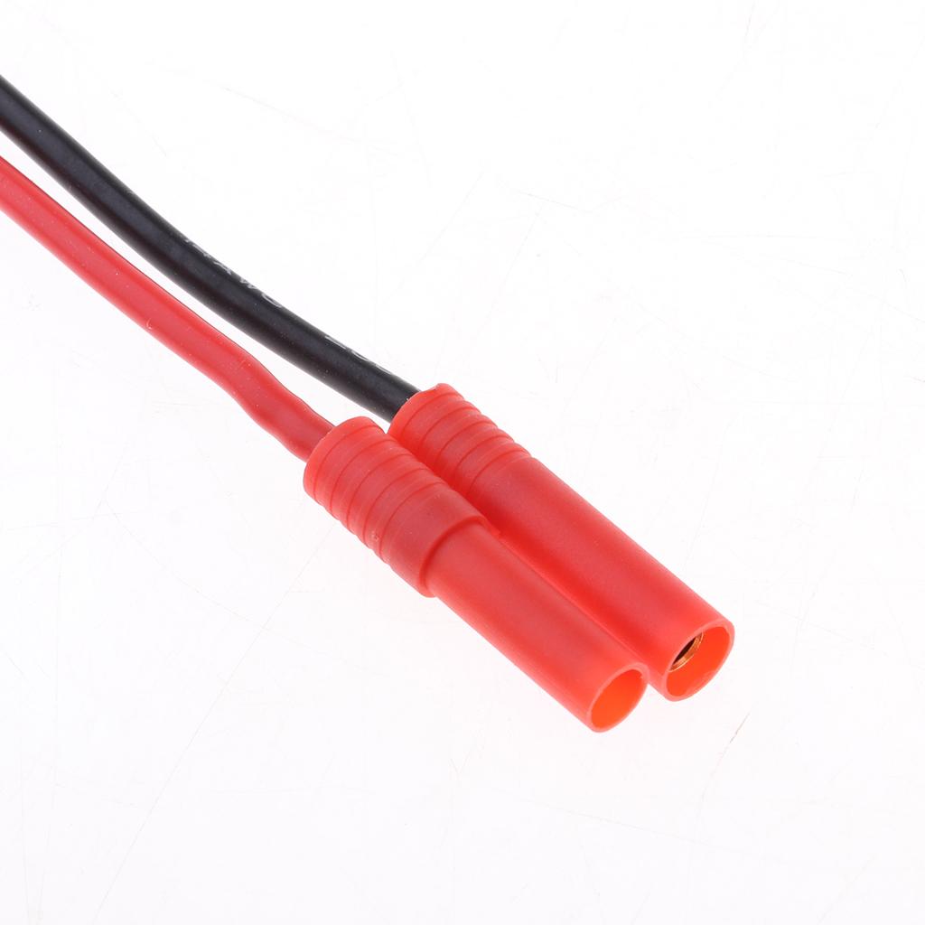 2x4.0mm Banana Plug to HXT4.0 Charging Cable for RC B6 B6AC Lithium Battery