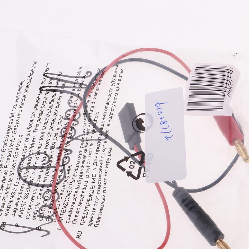 3xFemale Dupont to 4.0mm Banana Plug 20AWG Cable Connector for RC Lipo Battery