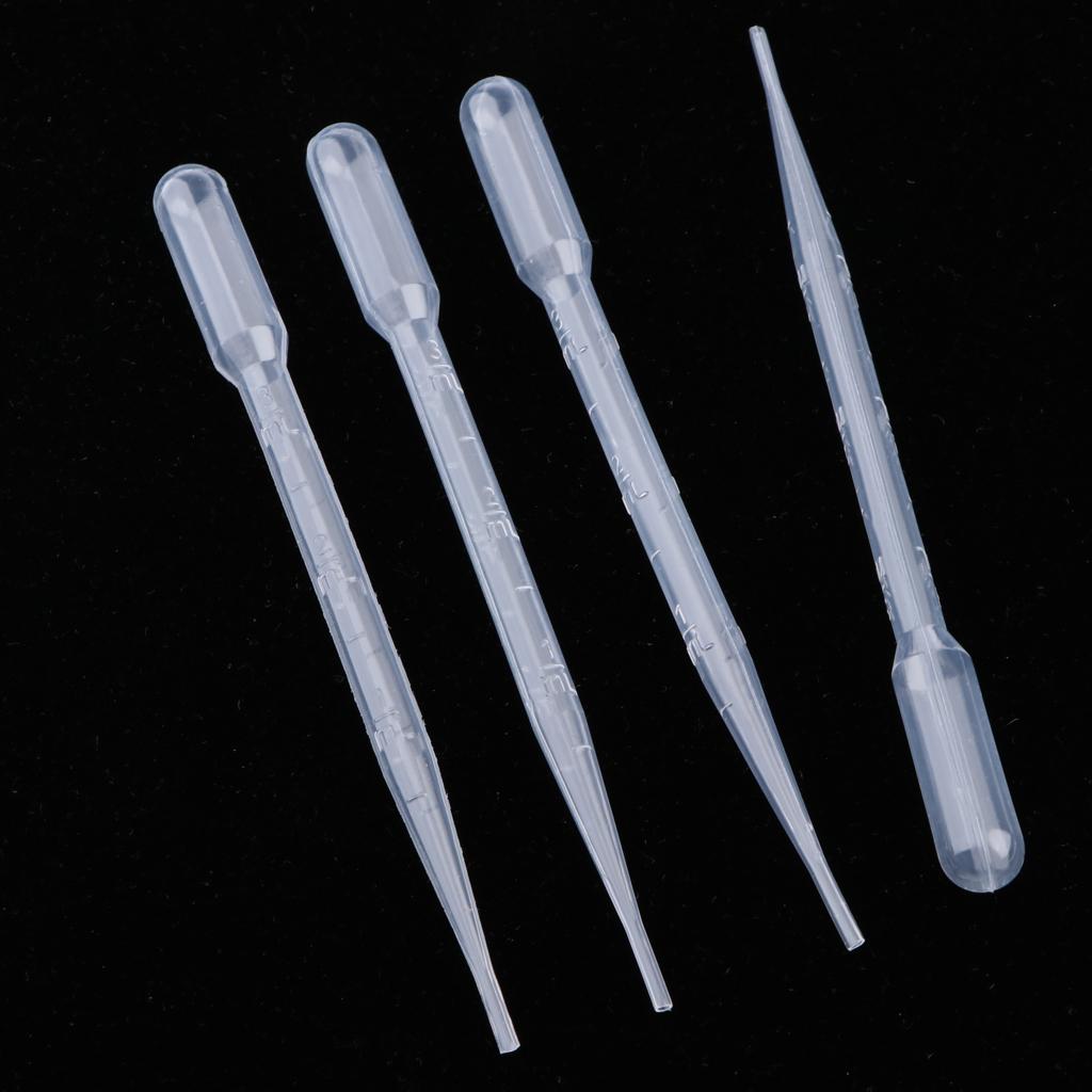 4x4 Pieces UA15 Model Coloring Painting Dropper Suction Tube with Scale 3ml