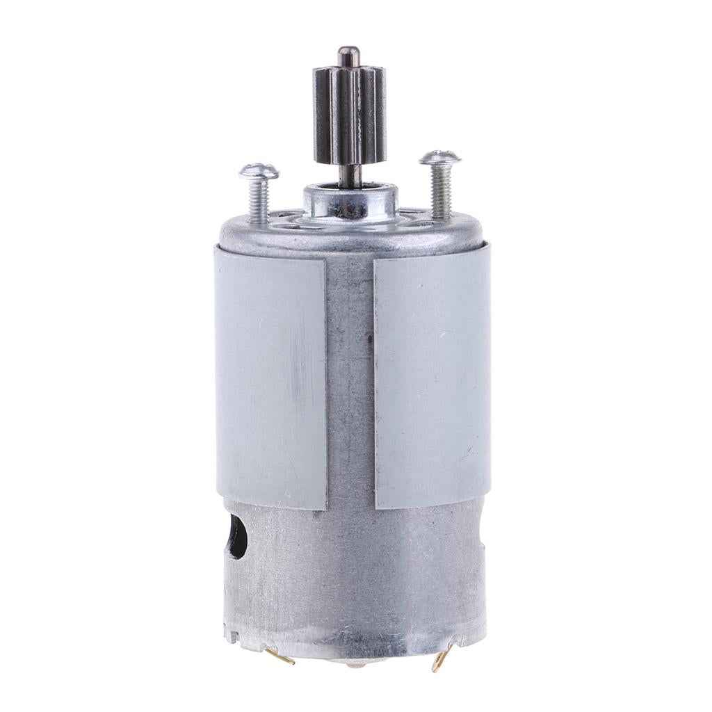 Motor Gearbox Accessory Children Electric Car DC Motor 12V 550 10 Tooth
