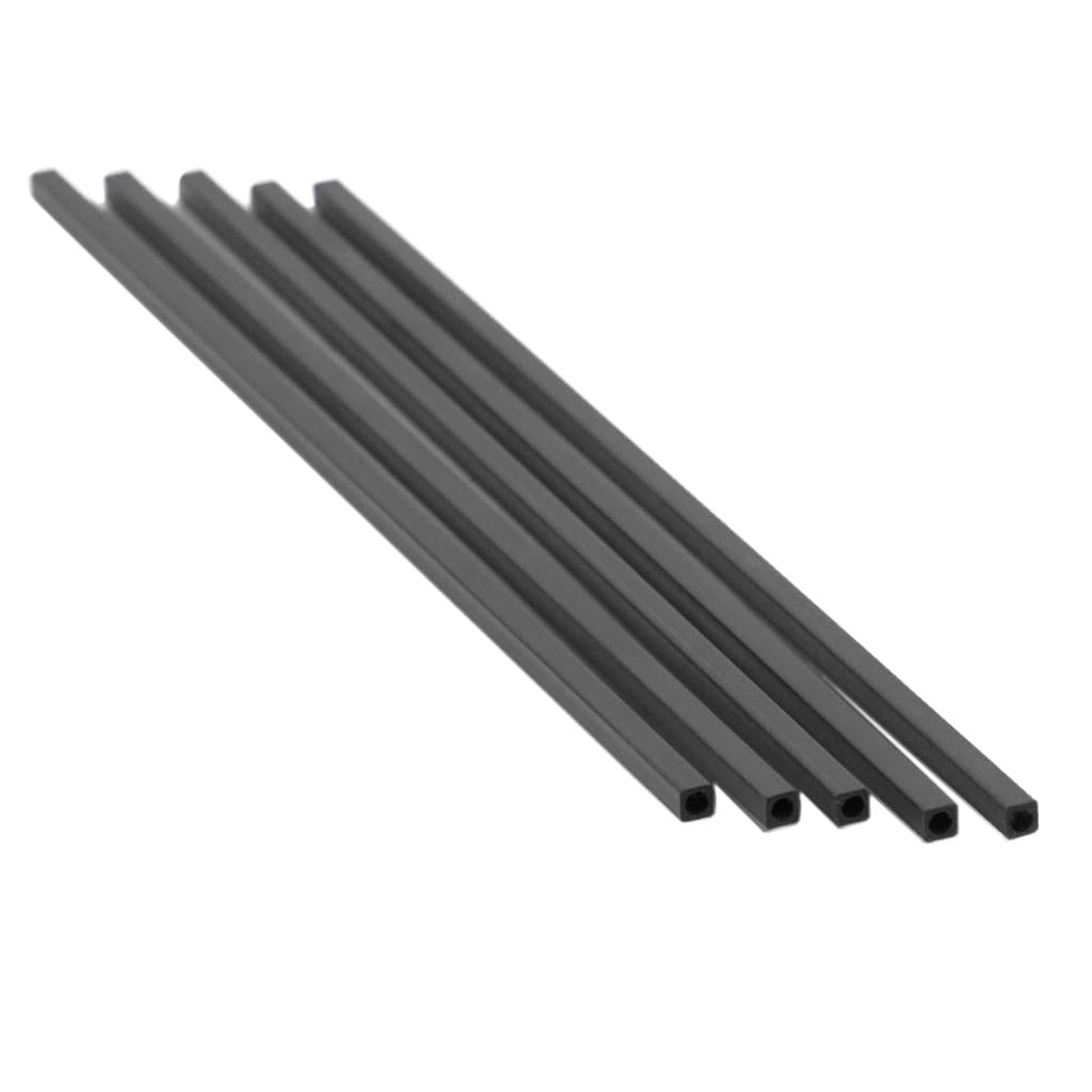 3x5 PCS Carbon Fiber Square Tube Airplane Model
