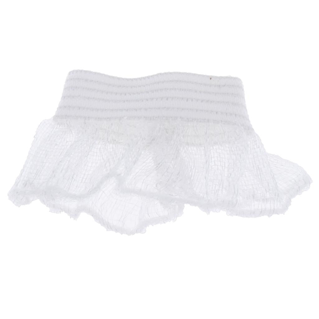 3x1:12 Scale Female Soldier Accessories Action Figure Bust Skirt Toys White