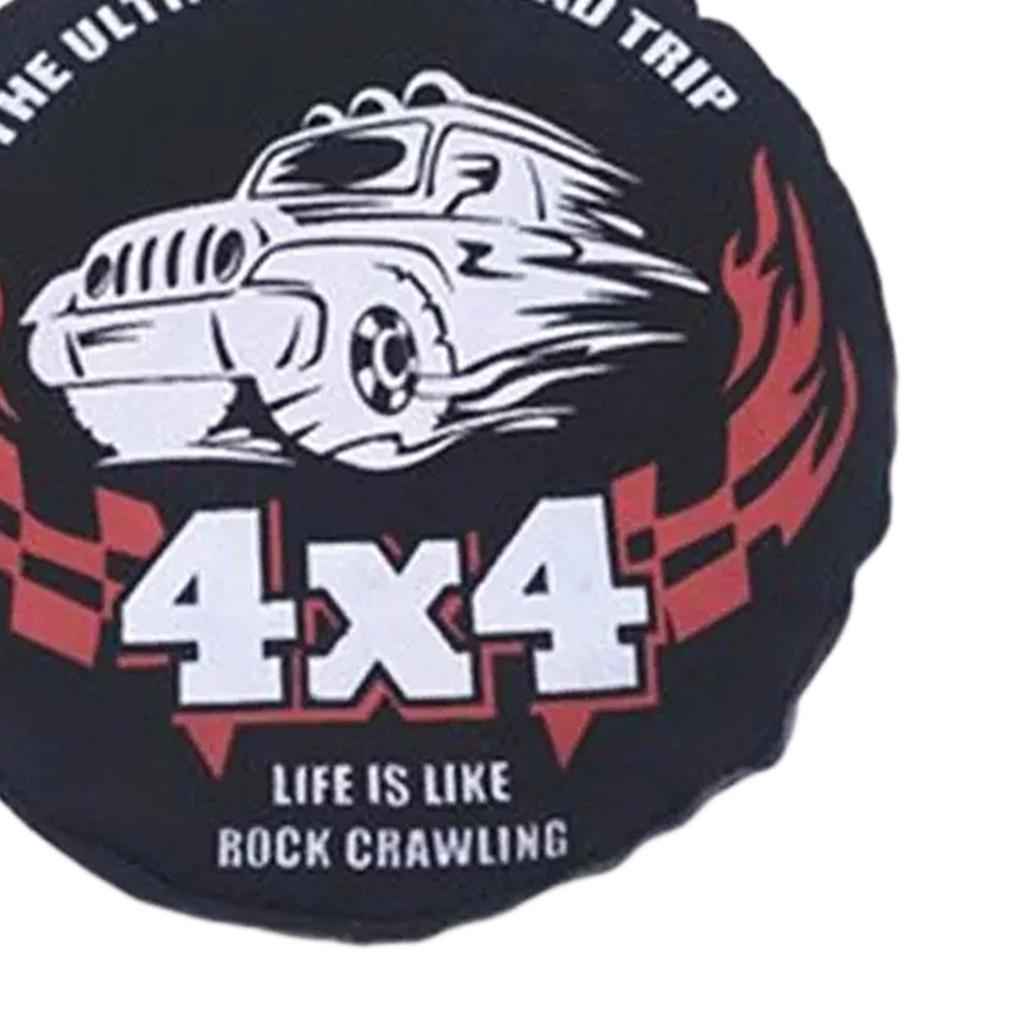 RC Tyre Tire Cover 1/10RC Car Accessories 4x4 Pattern Decor TRX4 AXIAL SCX10