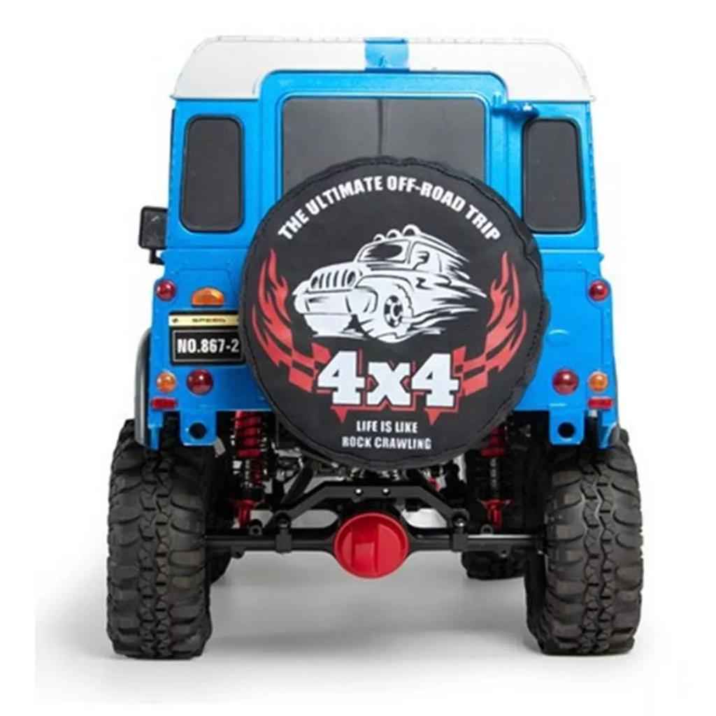 RC Tyre Tire Cover 1/10RC Car Accessories 4x4 Pattern Decor TRX4 AXIAL SCX10
