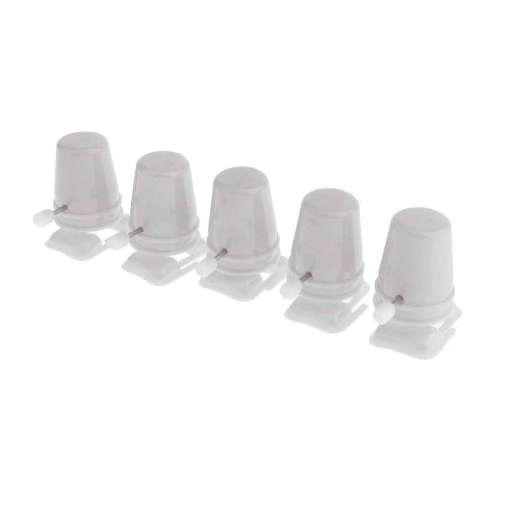 5X Clay DIY Hand Fittings Walking Machine for Mini Walking Robots White