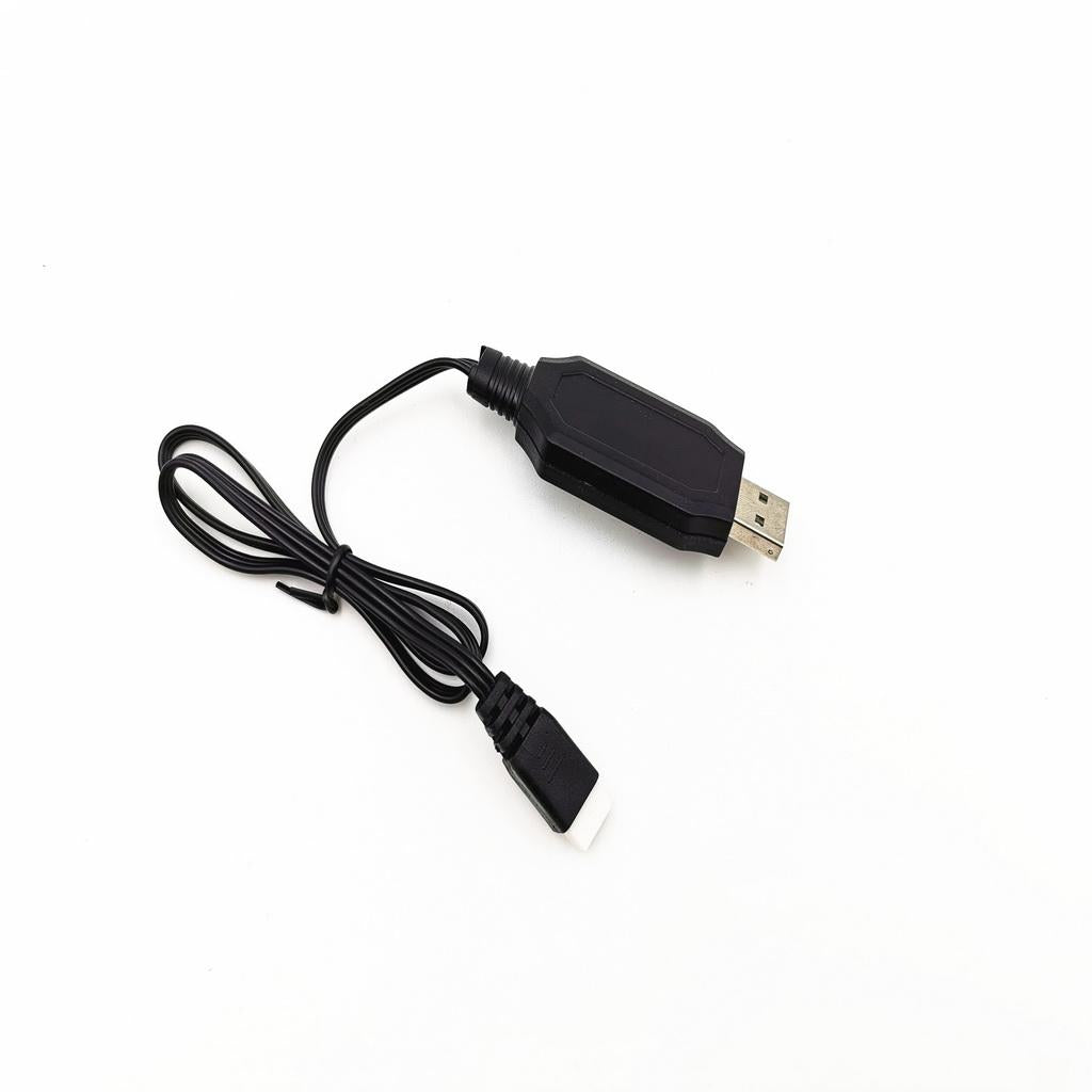 2xAX5S 7.4V USB Charging Cable for WPL B-14K B-16K B-24K B-36K C-14K C-24K