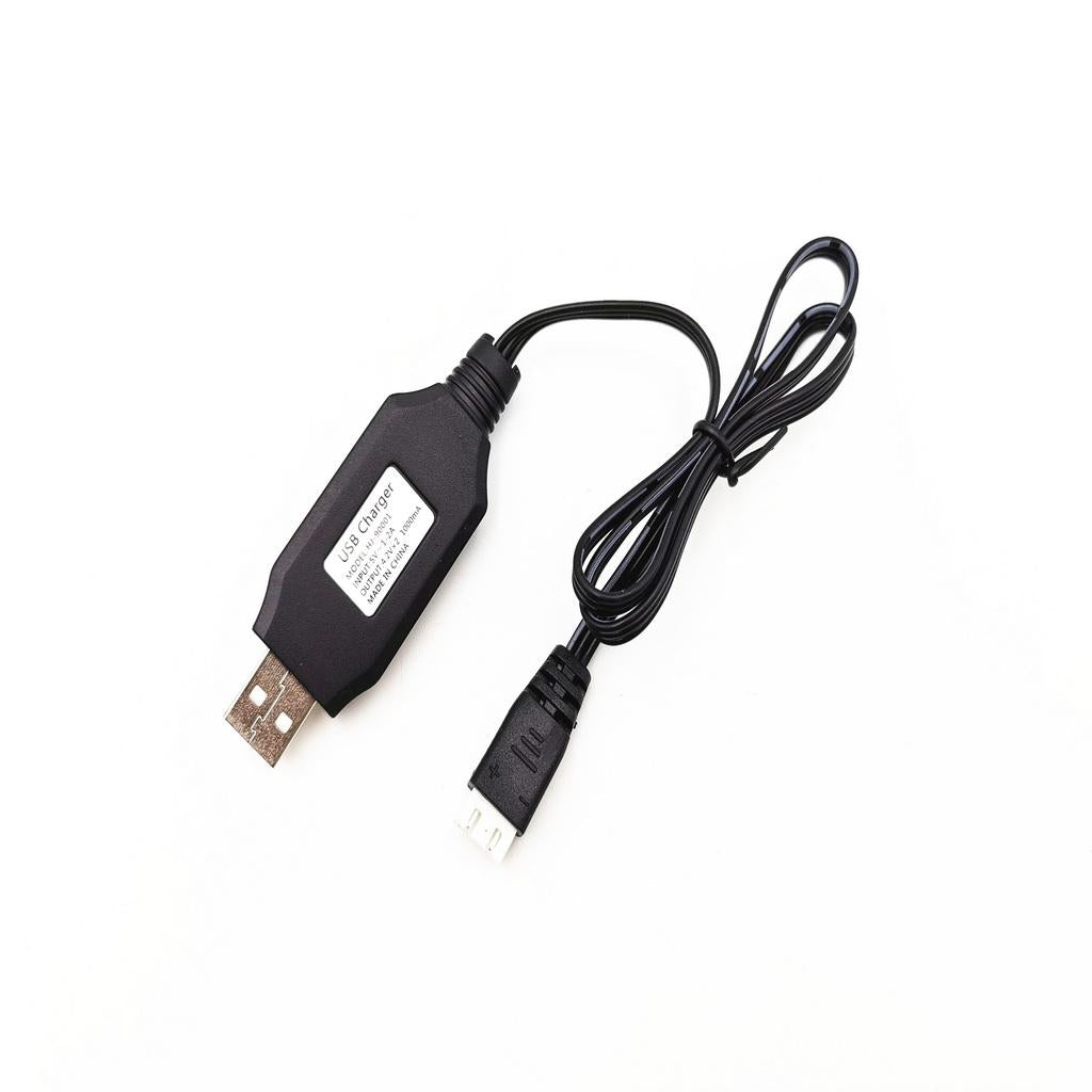 2xAX5S 7.4V USB Charging Cable for WPL B-14K B-16K B-24K B-36K C-14K C-24K