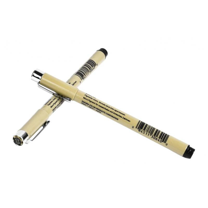 4x2Pack of Graphic Thin Line Drawing Pen for Pen Paint Connection Line 0.35mm