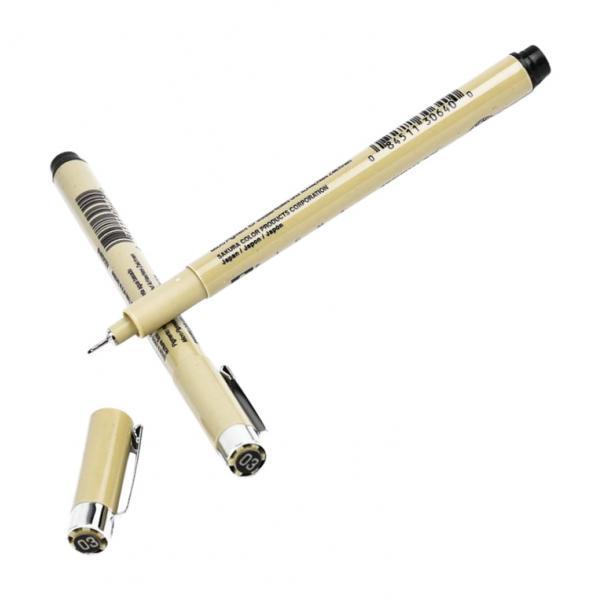 4x2Pack of Graphic Thin Line Drawing Pen for Pen Paint Connection Line 0.35mm