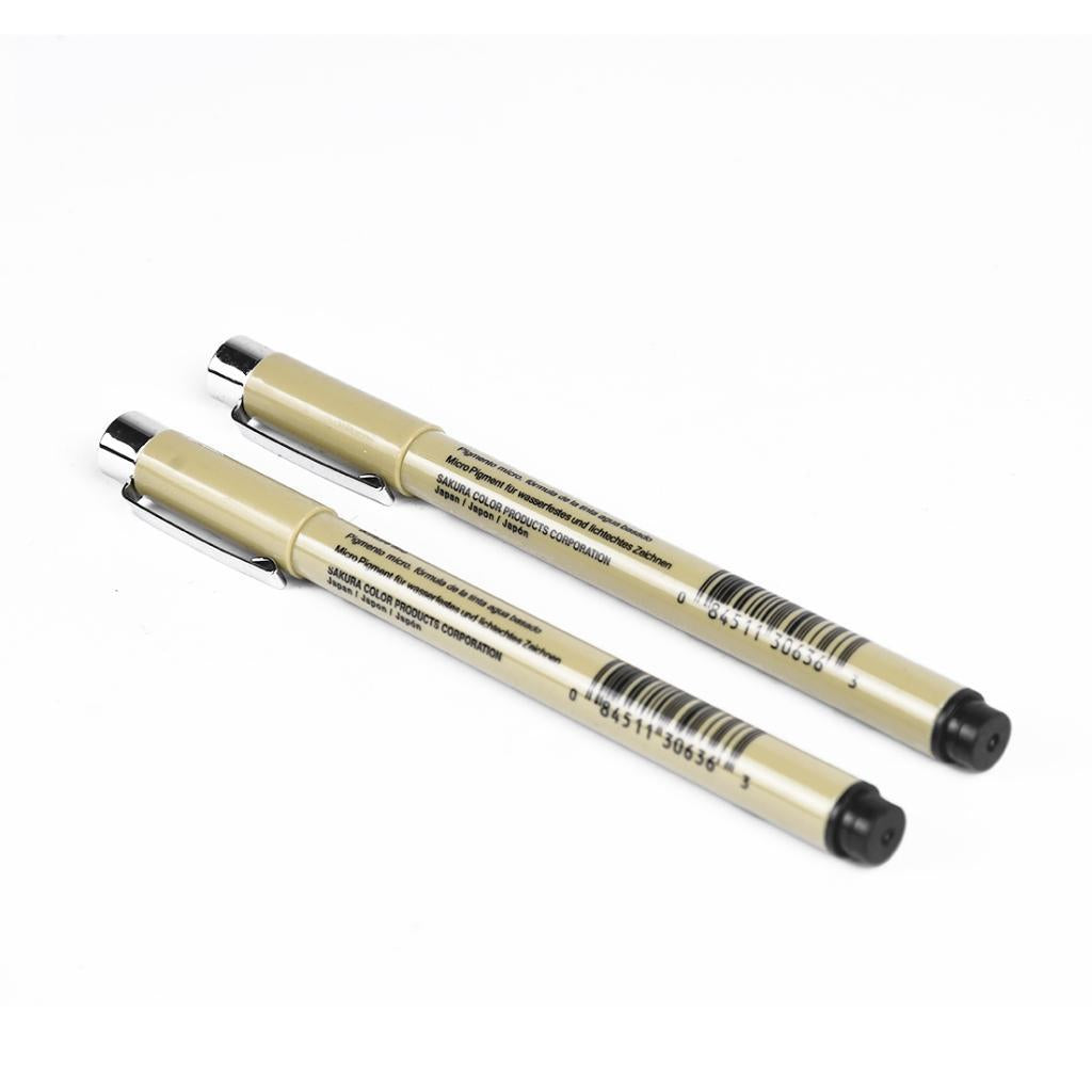 4x2Pack of Graphic Thin Line Drawing Pen for Pen Paint Connection Line 0.25mm