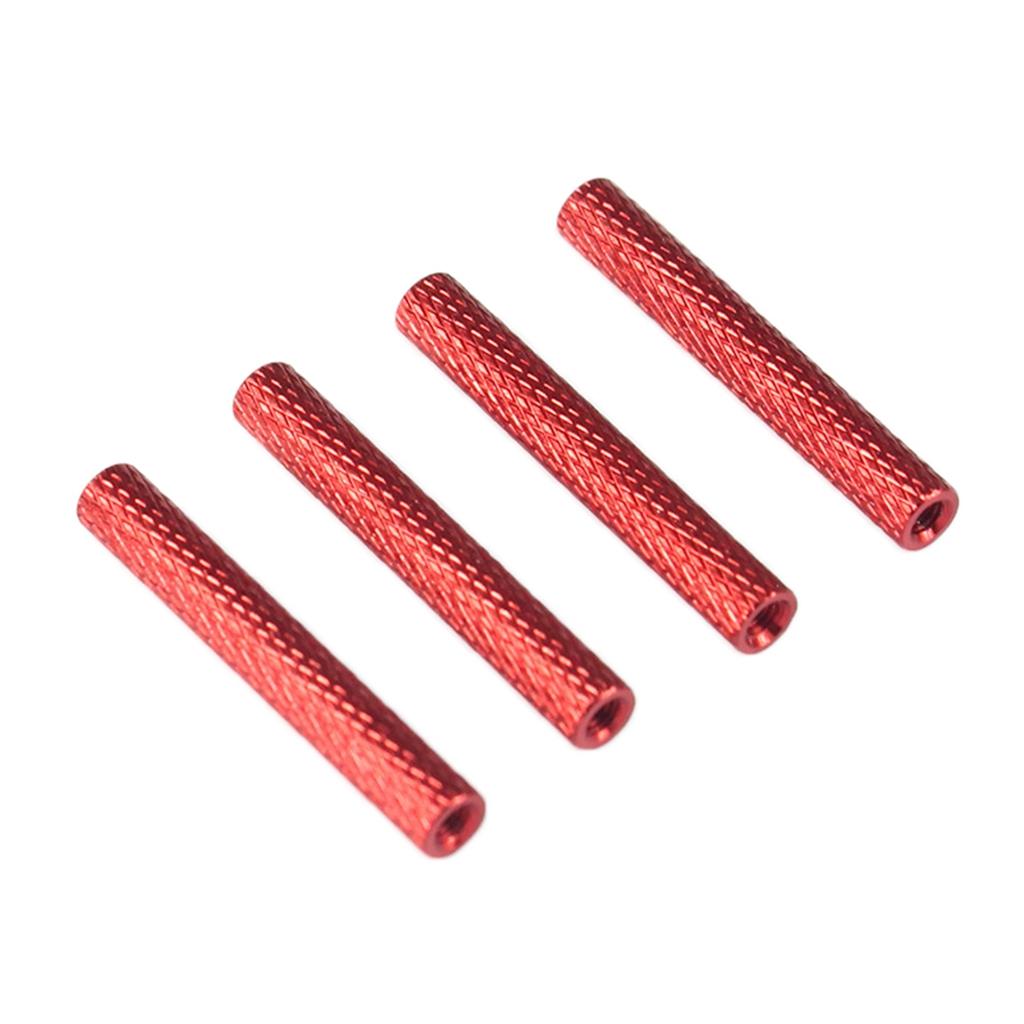 2x4 Pieces Aluminum Alloy Standoff Column Spacer Pillar for RC Plane M3x30mm