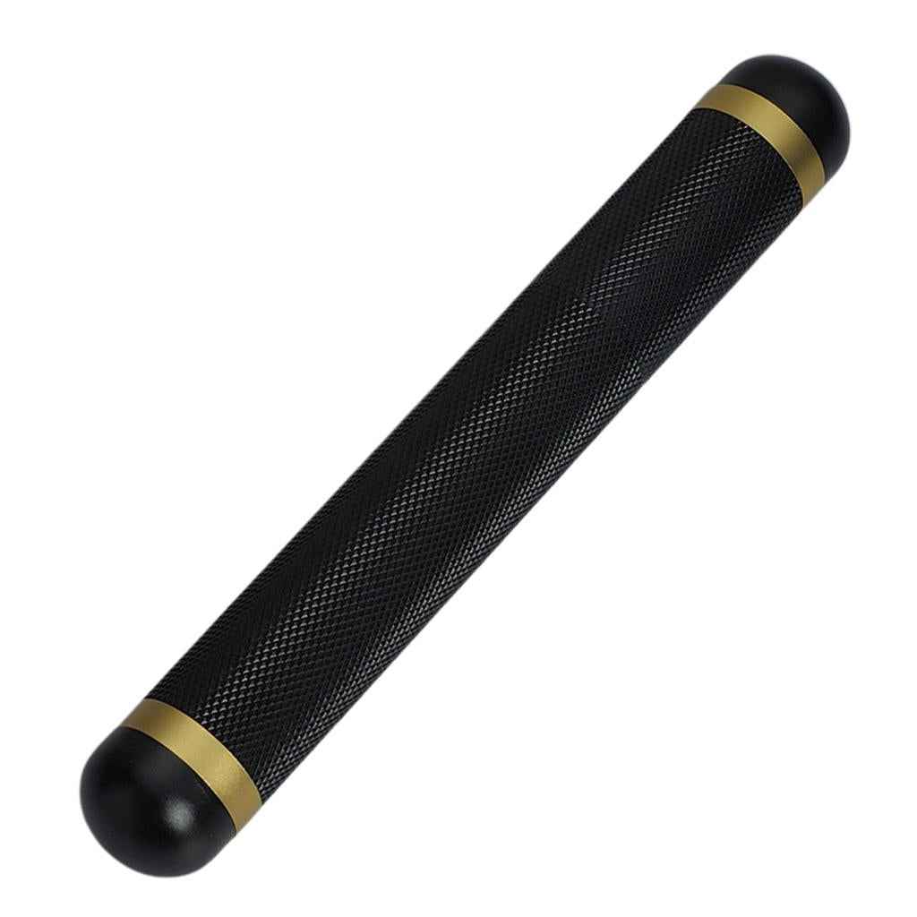 Classic Aluminum Travel Cigar Tube Humidor Holder Cigar Case Black