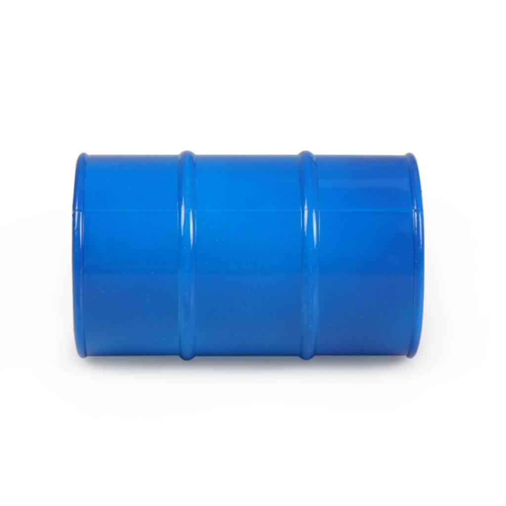 Metal Oil Drum for 1/10 SCX10 90047 CC01 D90 D110 TF2 Traxxas TRX4 KM4 Blue