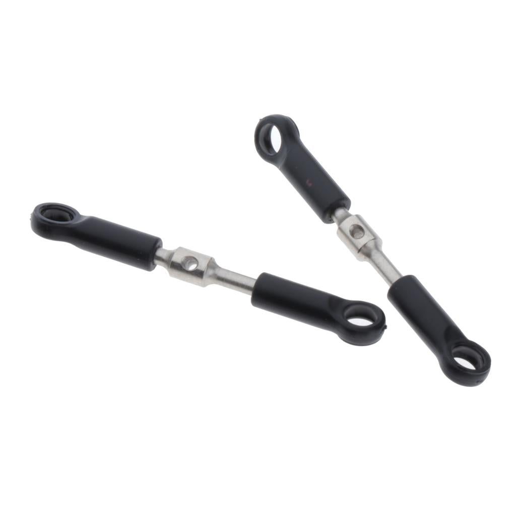 5x2pcs Metal Servo Linkage Pull Rods for Wltoys 144001 1/14 RC Buggy Parts