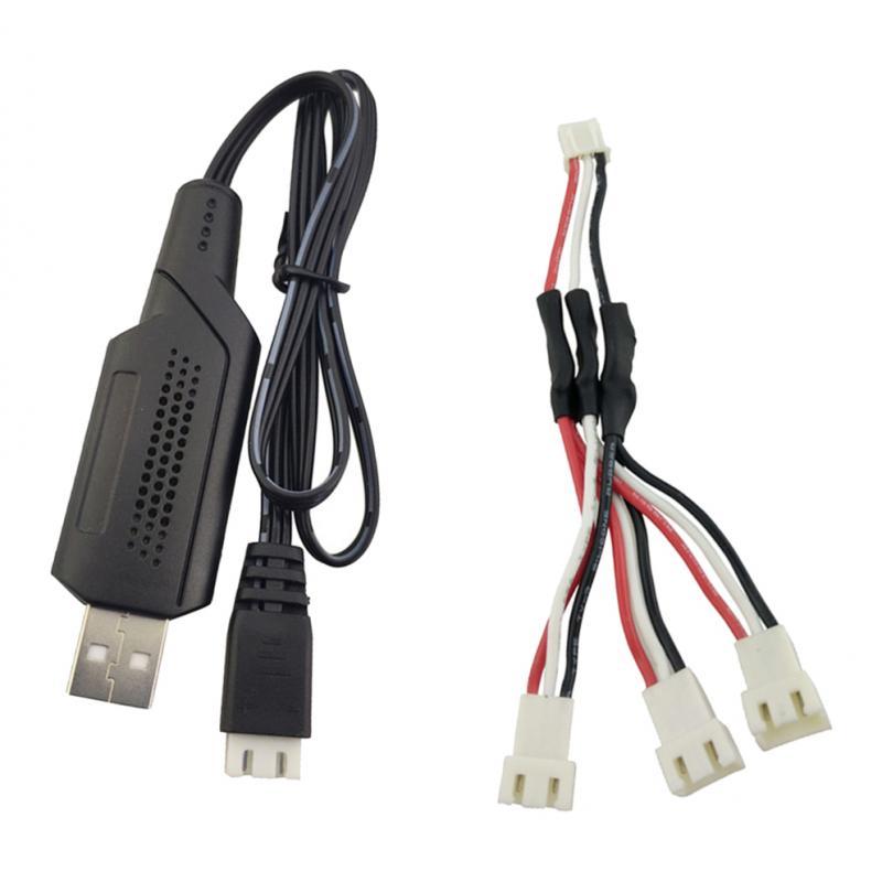 3xQuadcopter USB Charger Cable +1 to 3 Charger Cable Set