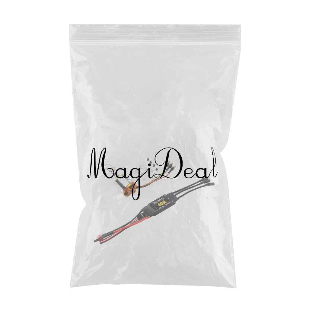 A2217 Brushless Motor 40A ESC With T Plug & 3.5mm Banana Connectors KV1100