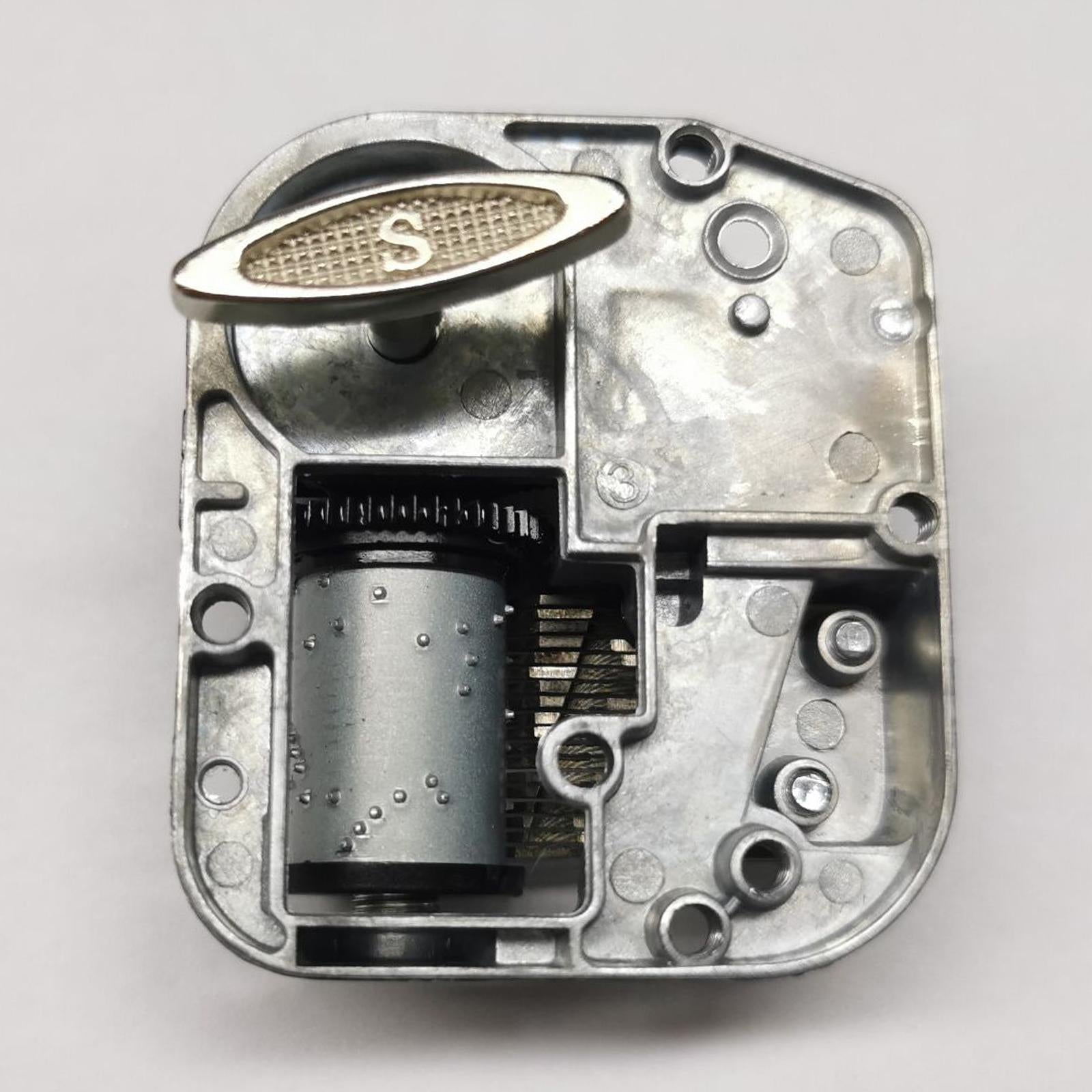 4xDiy Music Box Movement Mechanical Musical Movement Home Crafts Kanon