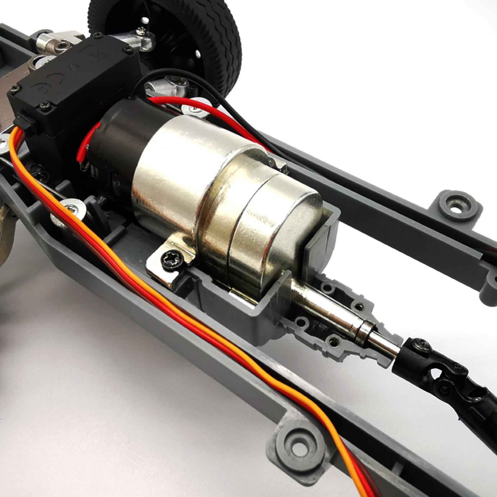 RC Alloy Gearbox Shaft Housing for WPL D12 1/10 Scale RC Car Upgrades Parts Titanium