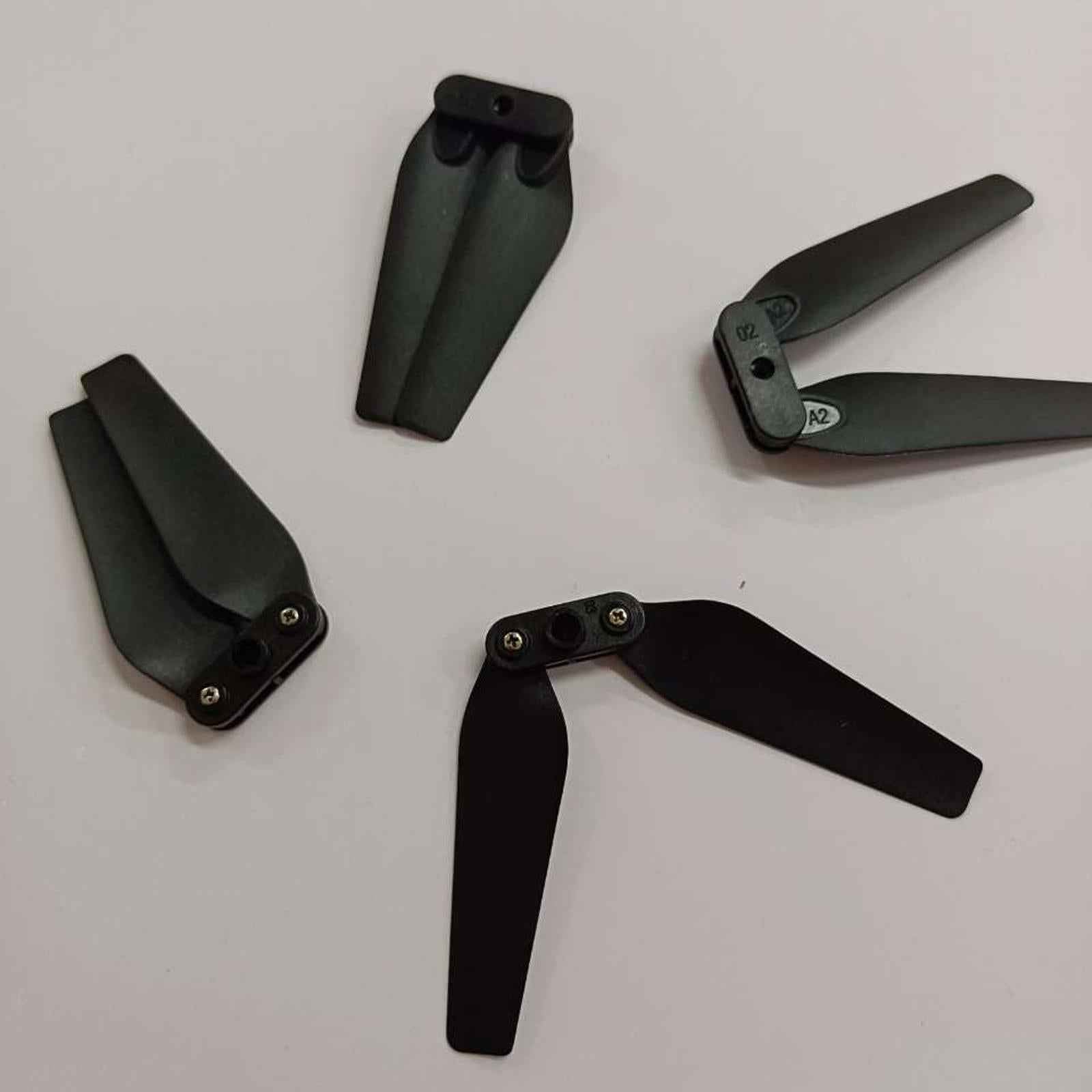 2 Pairs Propeller Props Blade for E88 Pro Mini Drone RC Quadcopter Gray