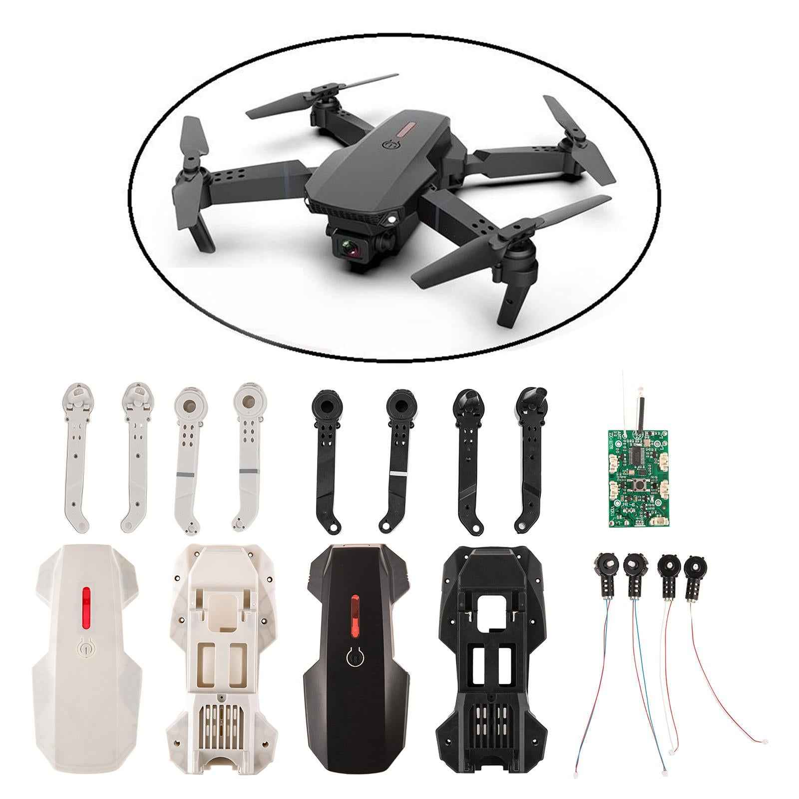 E88 Pro Drone Motor Replacement Parts Spare Parts