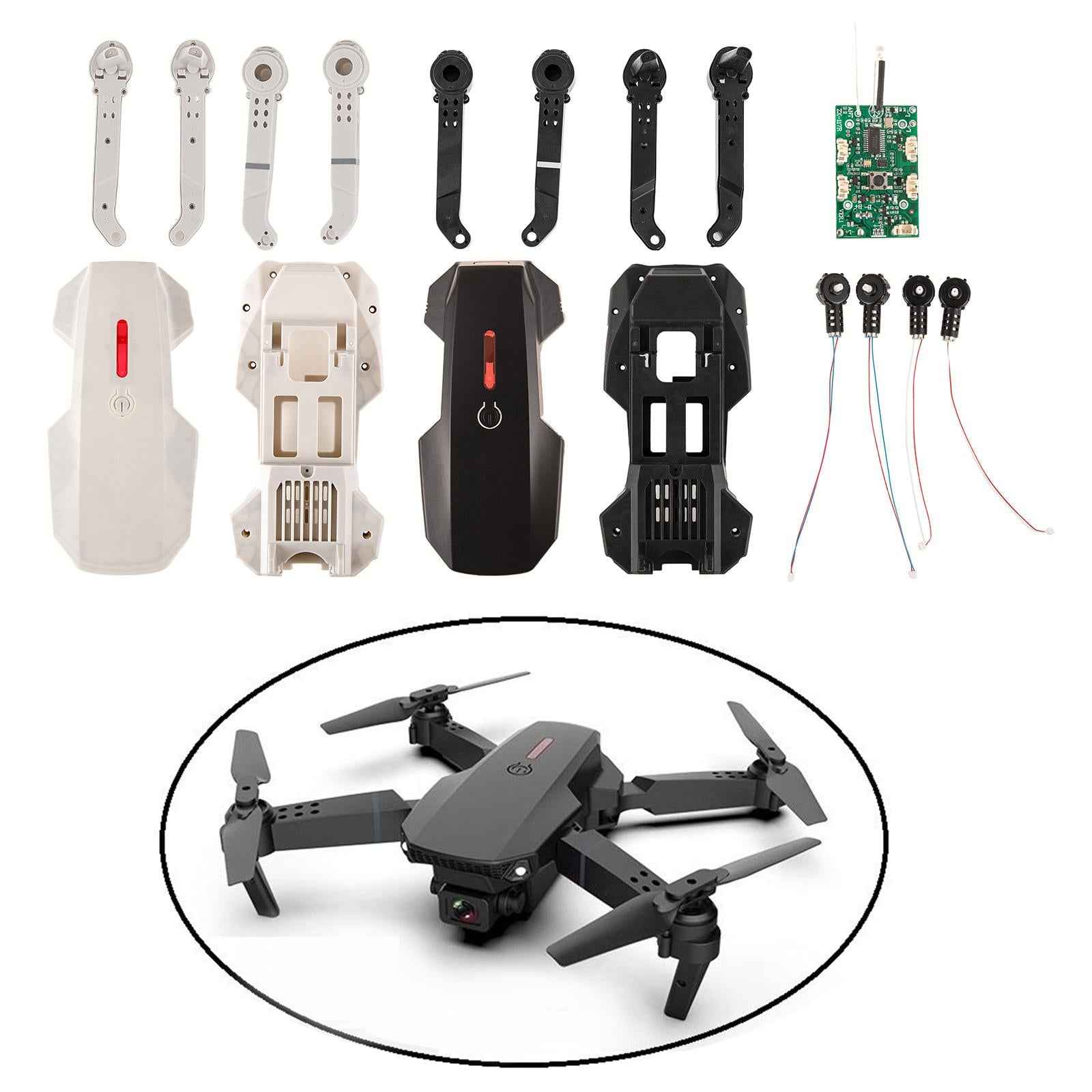 E88 Pro Drone Motor Replacement Parts Spare Parts