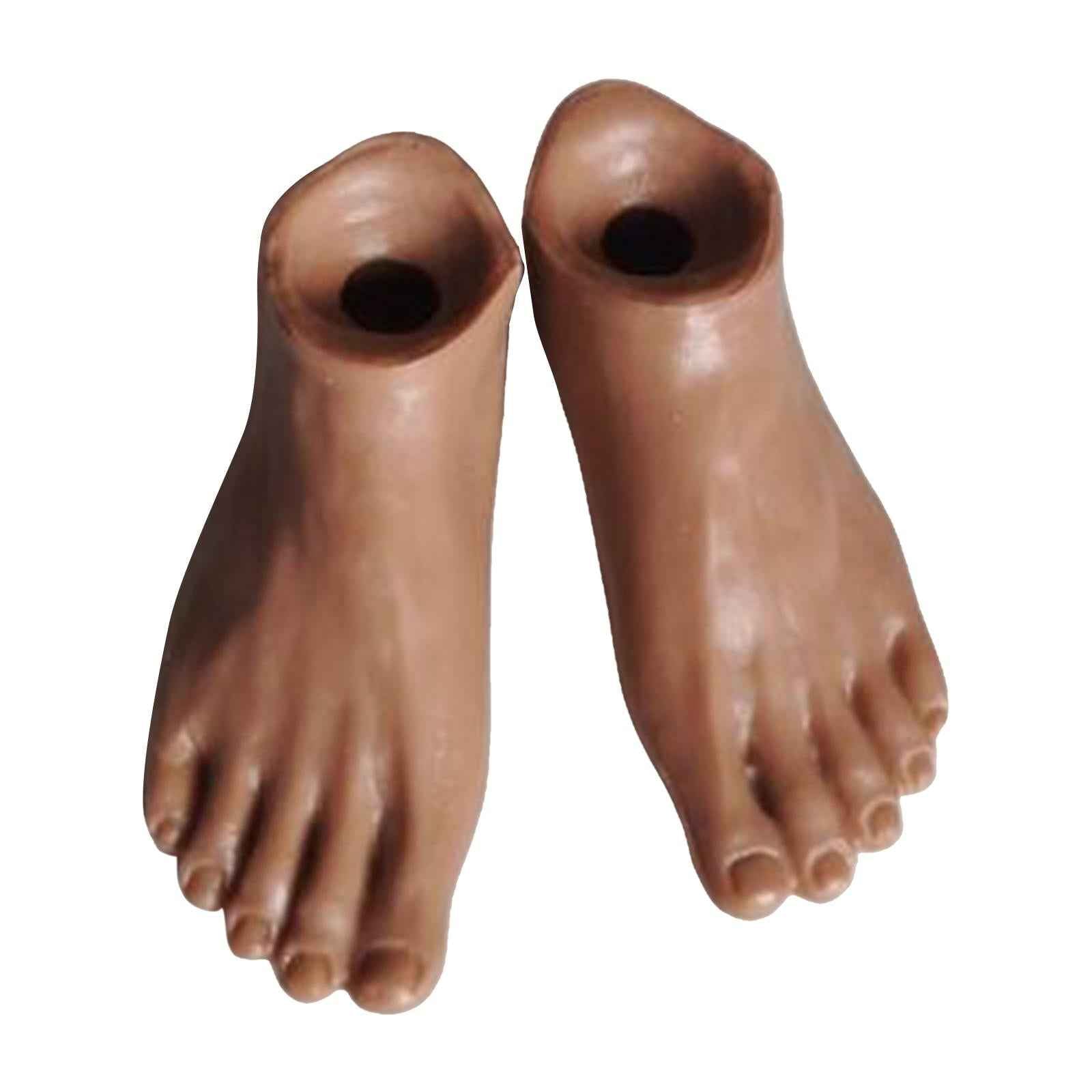 Nude Male / Female 1/6 Scale Action Figure Pair of Feet Style 5