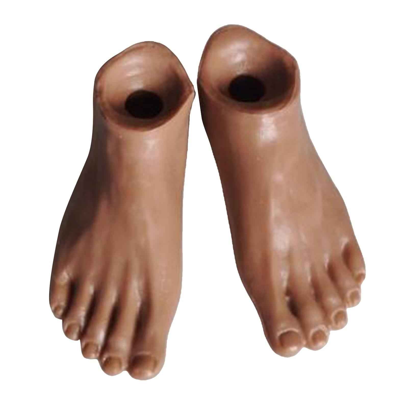 Nude Male / Female 1/6 Scale Action Figure Pair of Feet Style 5