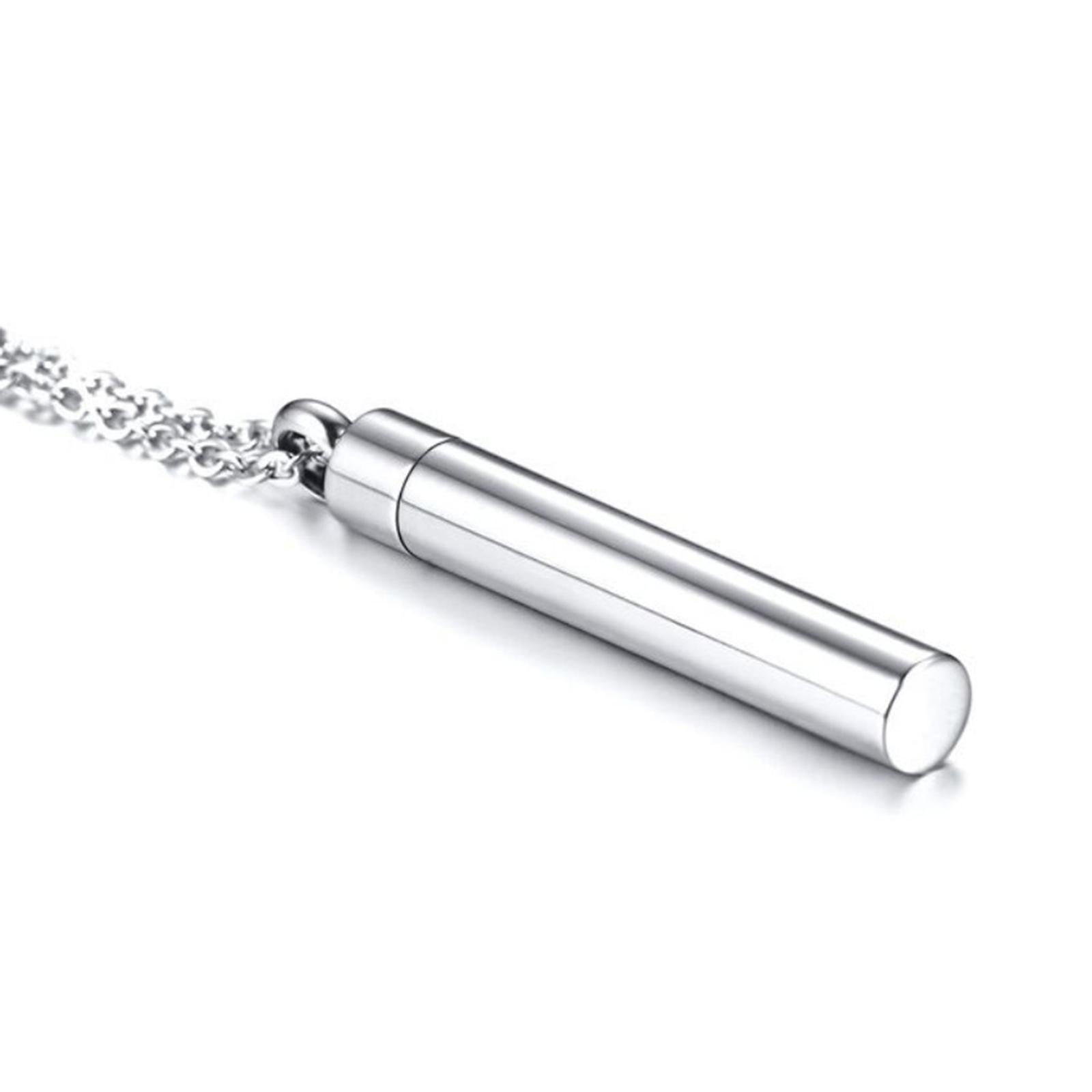 Cremation Keepsake Memorial Urn Necklace Ash Holder Pendant Unique Gift