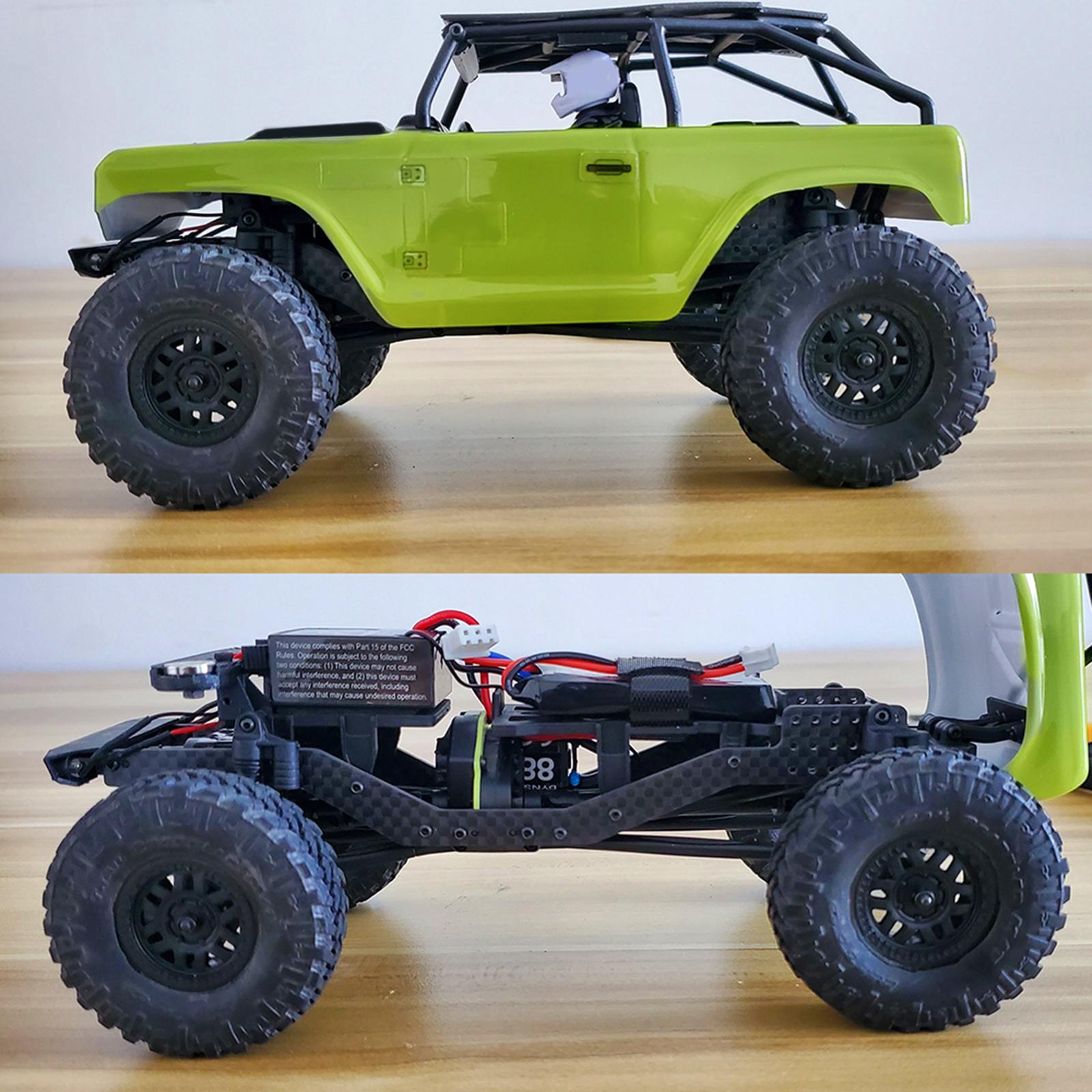Aluminum Chassis Frame Girder for Axial SCX24 90081 RC 1:24 Crawler Car