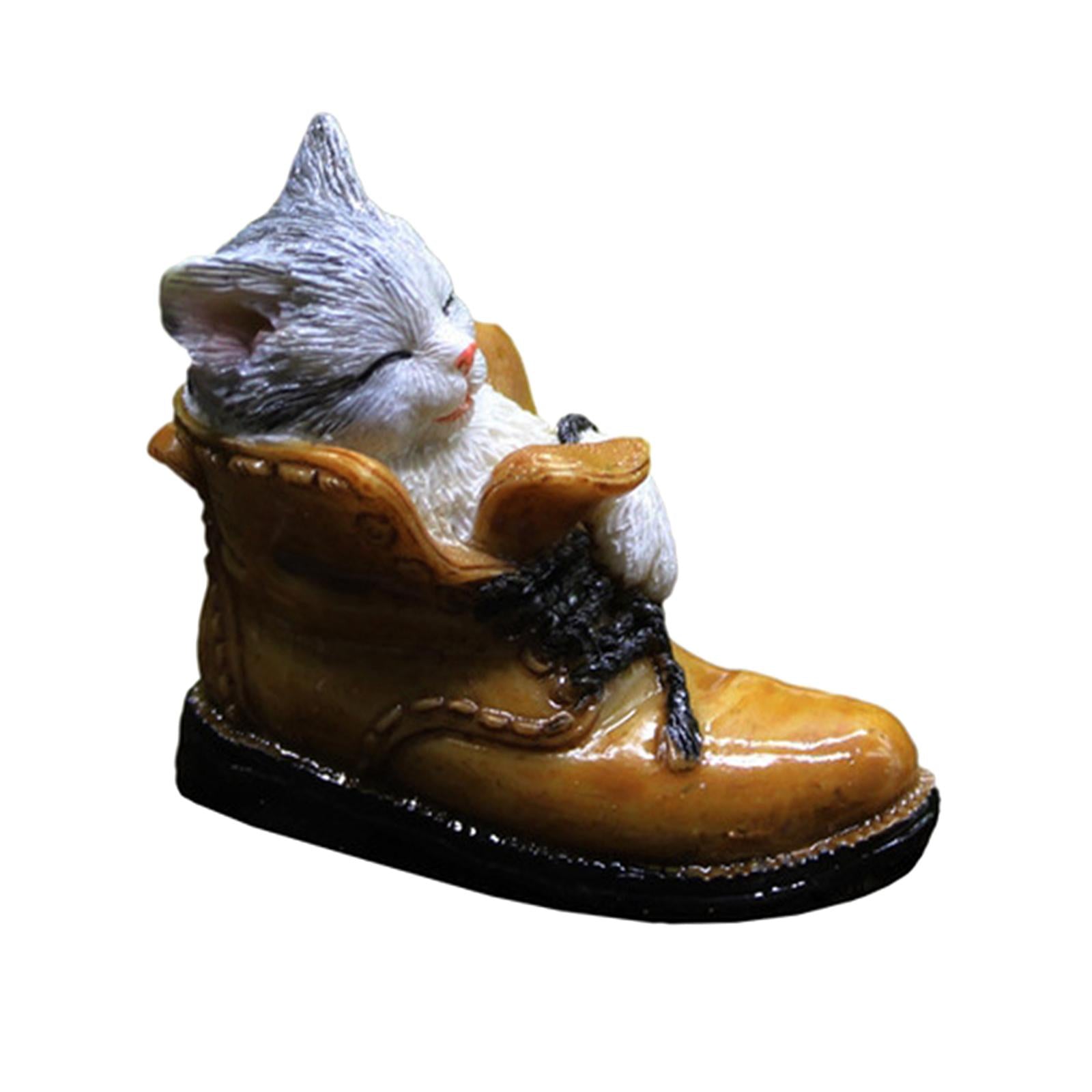 3xMiniature Animals Fairy Garden Micro Landscape Figurine Bonsai Decor Craft