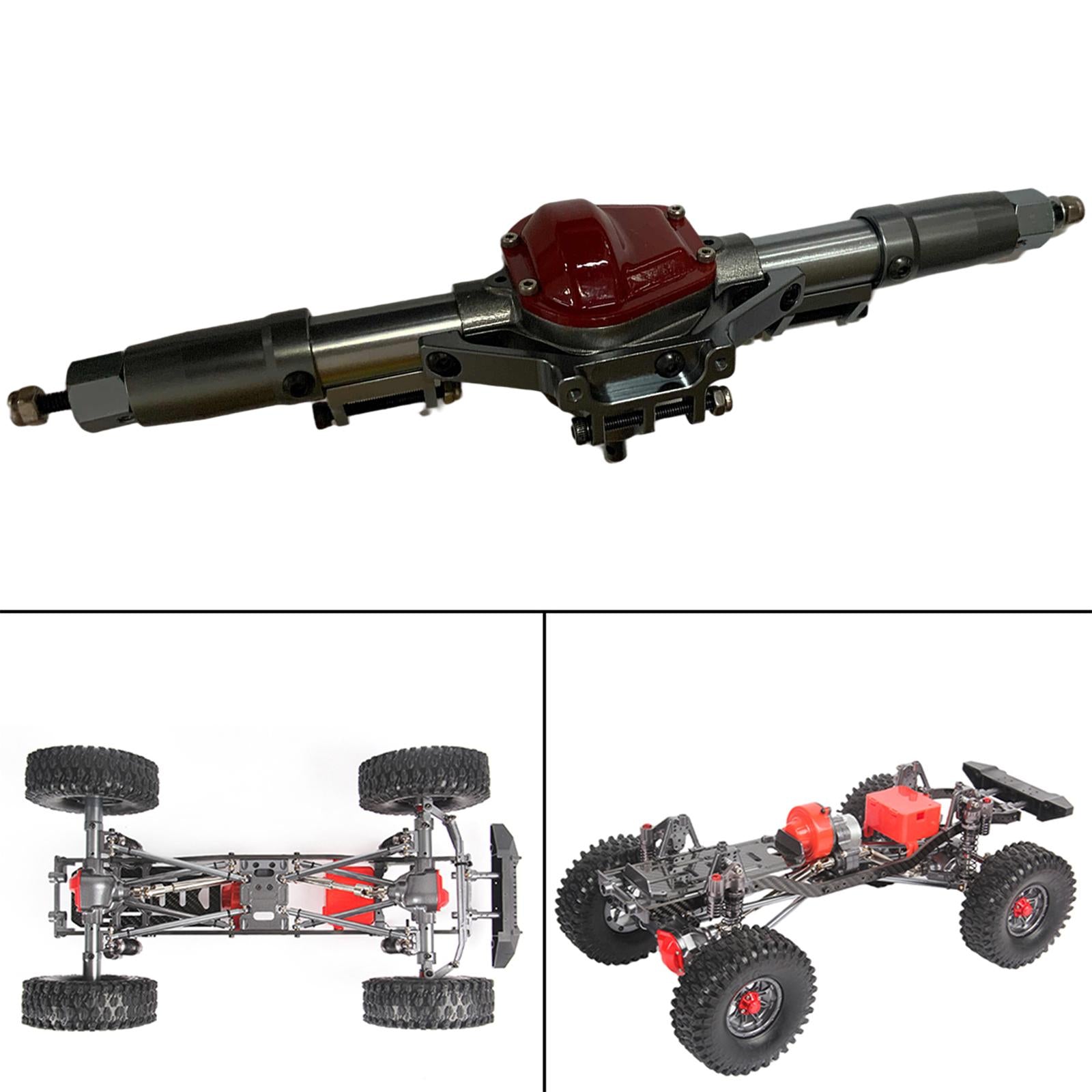 Accessories Set for SCX10 4X4 1:10 Off-Road RC Car Rear Axle